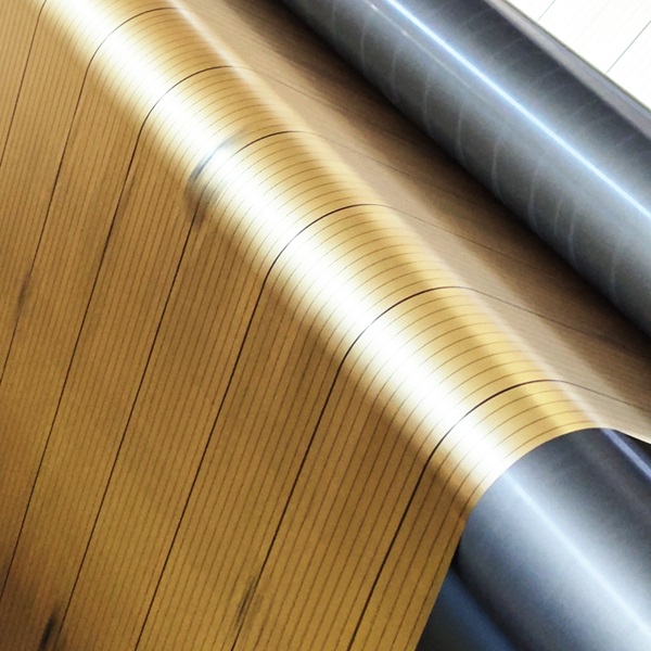 Film de stratification thermique d'impression métallisé