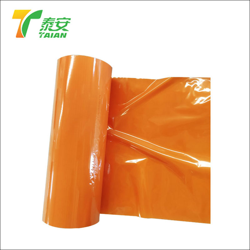 Film en acier laminé orange pour boîtes en fer
